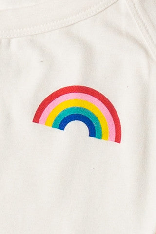 Double Rainbow Crop Tank