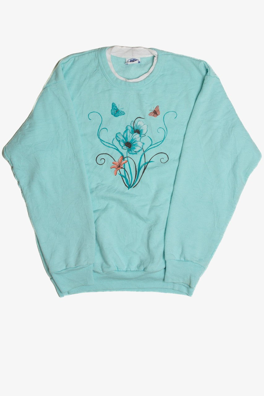 Vintage Flower Sweatshirt 10007
