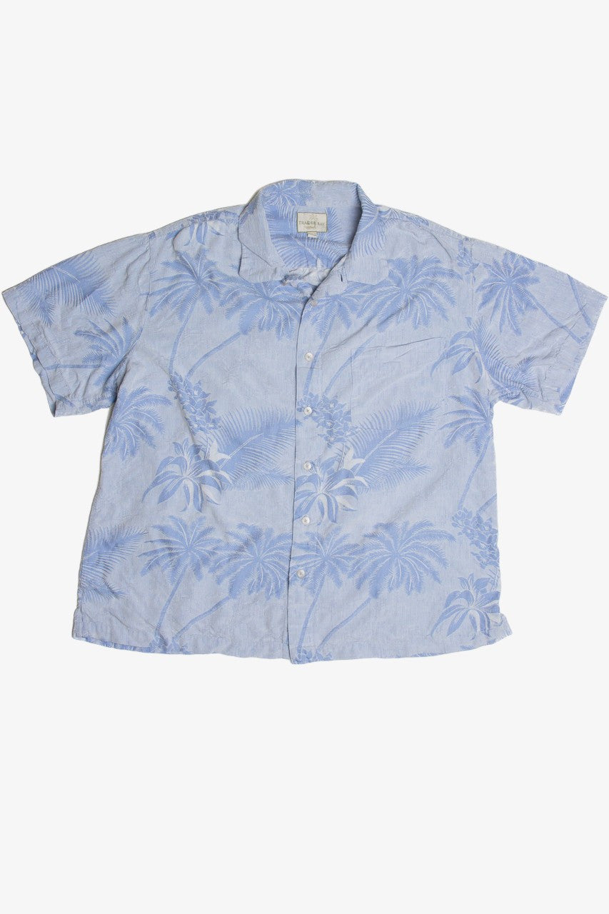 Vintage Light Blue Hawaiian Shirt
