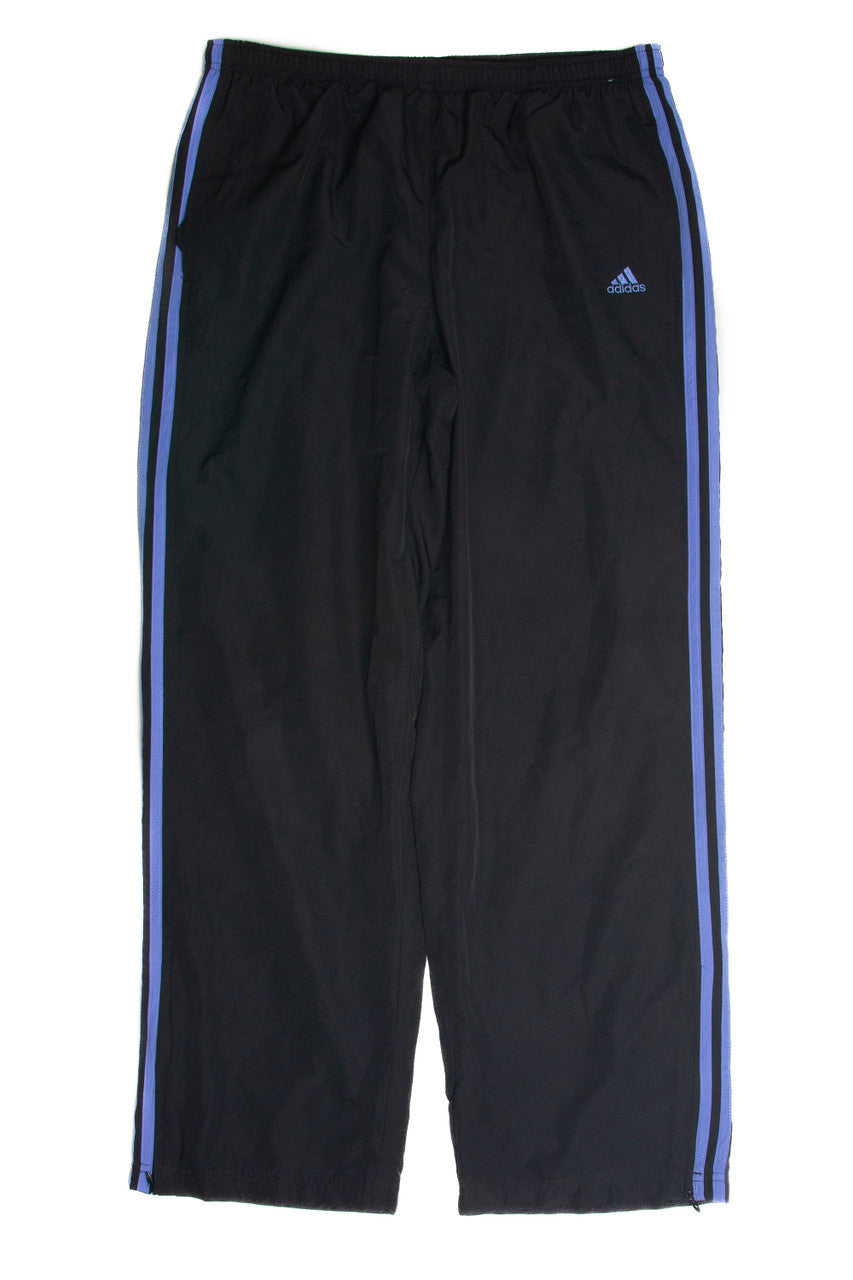 Vintage Black and Blue Track Pants