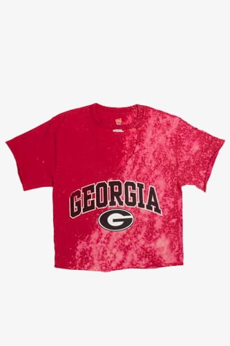 Georgia Splattered Hanes T-Shirt (9042)