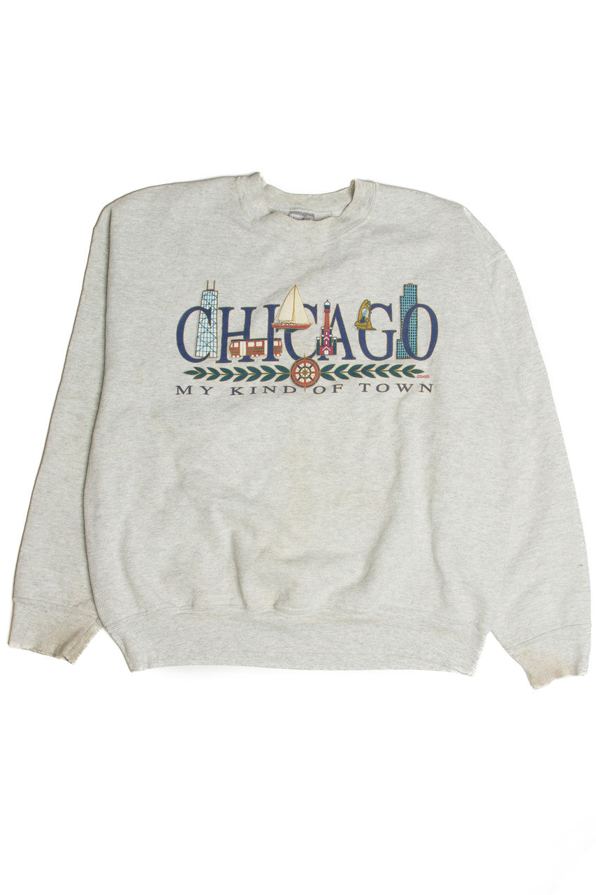 Vintage Chicago Sweatshirt 10195