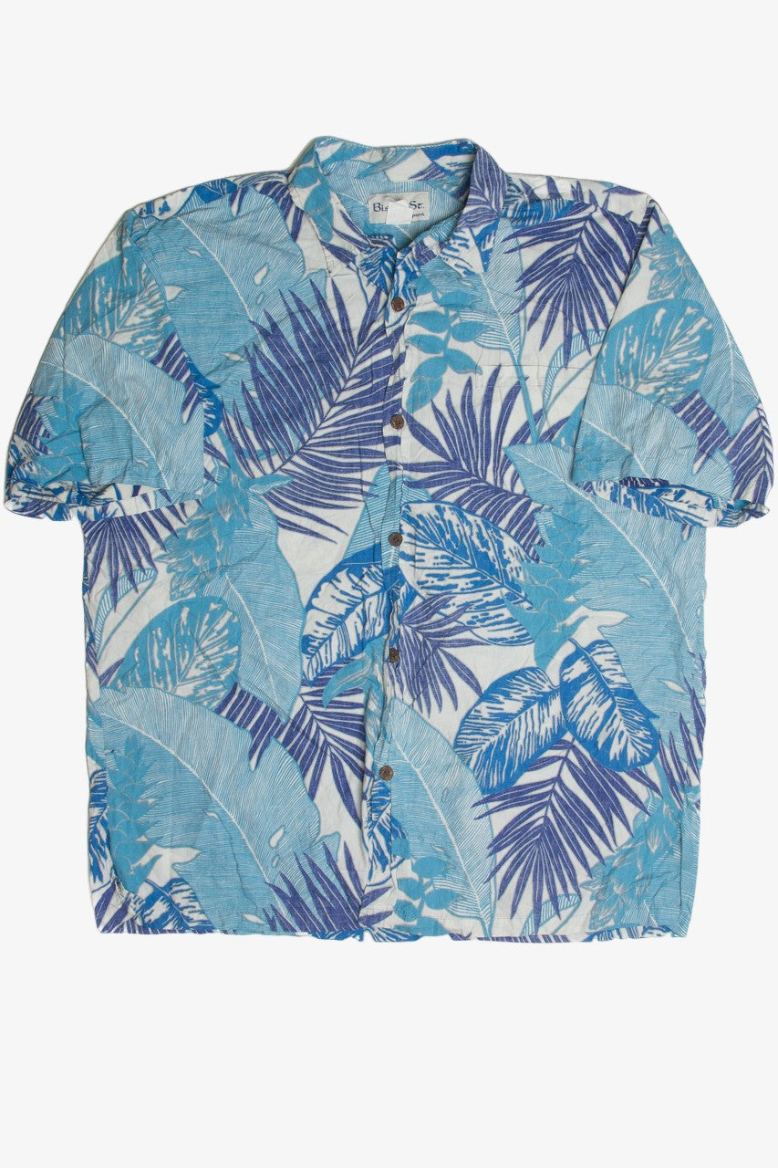 Vintage Triple Blue Hawaiian Shirt