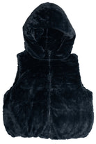 Faux Fur Hooded Vest