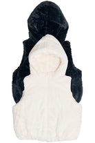 Faux Fur Hooded Vest