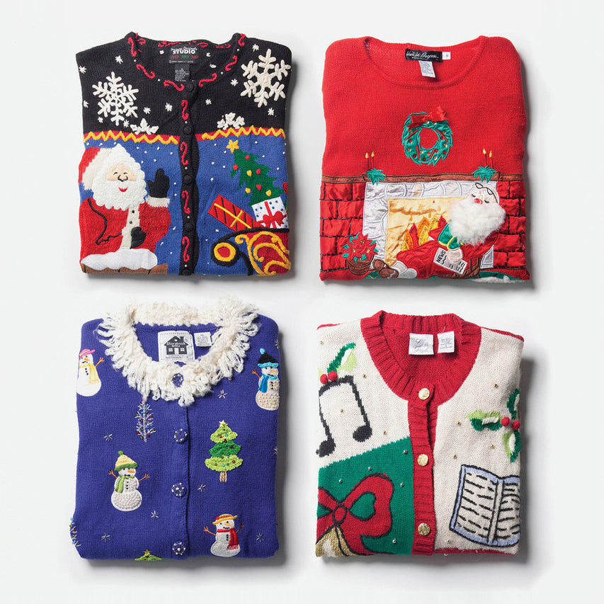 Mystery Vintage Ugly Christmas Sweater