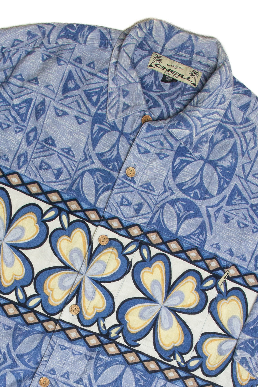 Vintage Harmony Flower Hawaiian Shirt