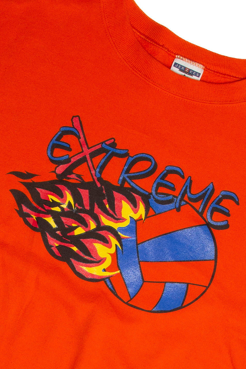 Vintage Extreme Volleyball Sweatshirt