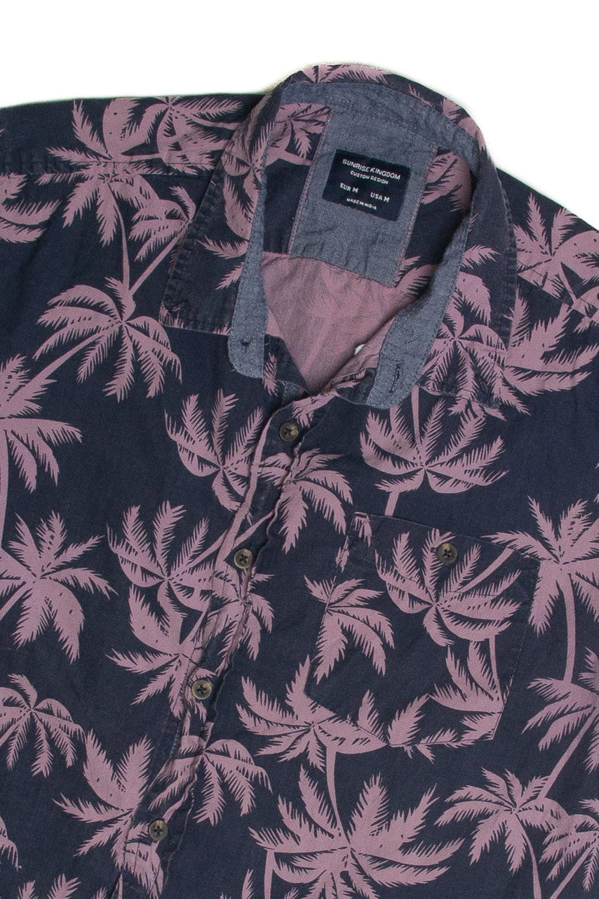 Vintage Purple Tree Hawaiian Shirt