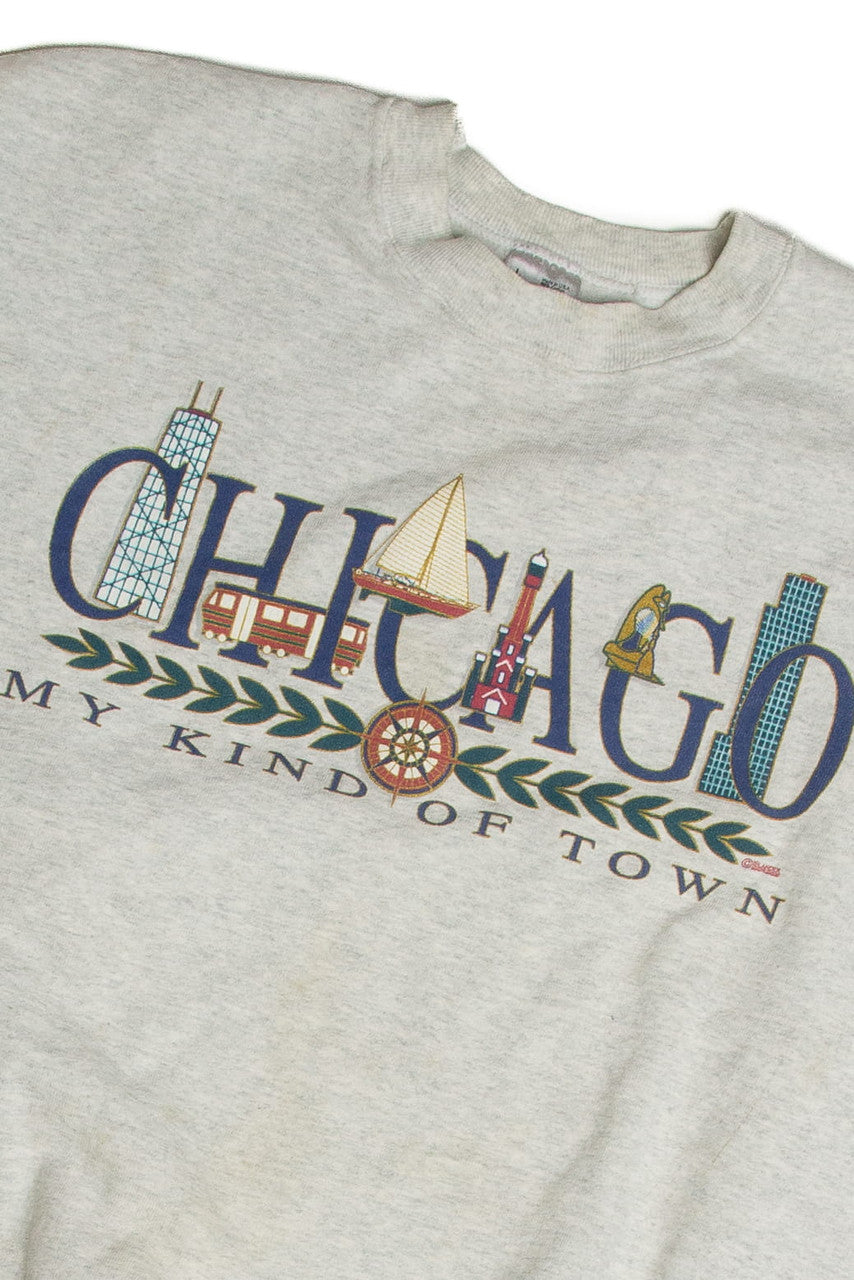 Vintage Chicago Sweatshirt 10195
