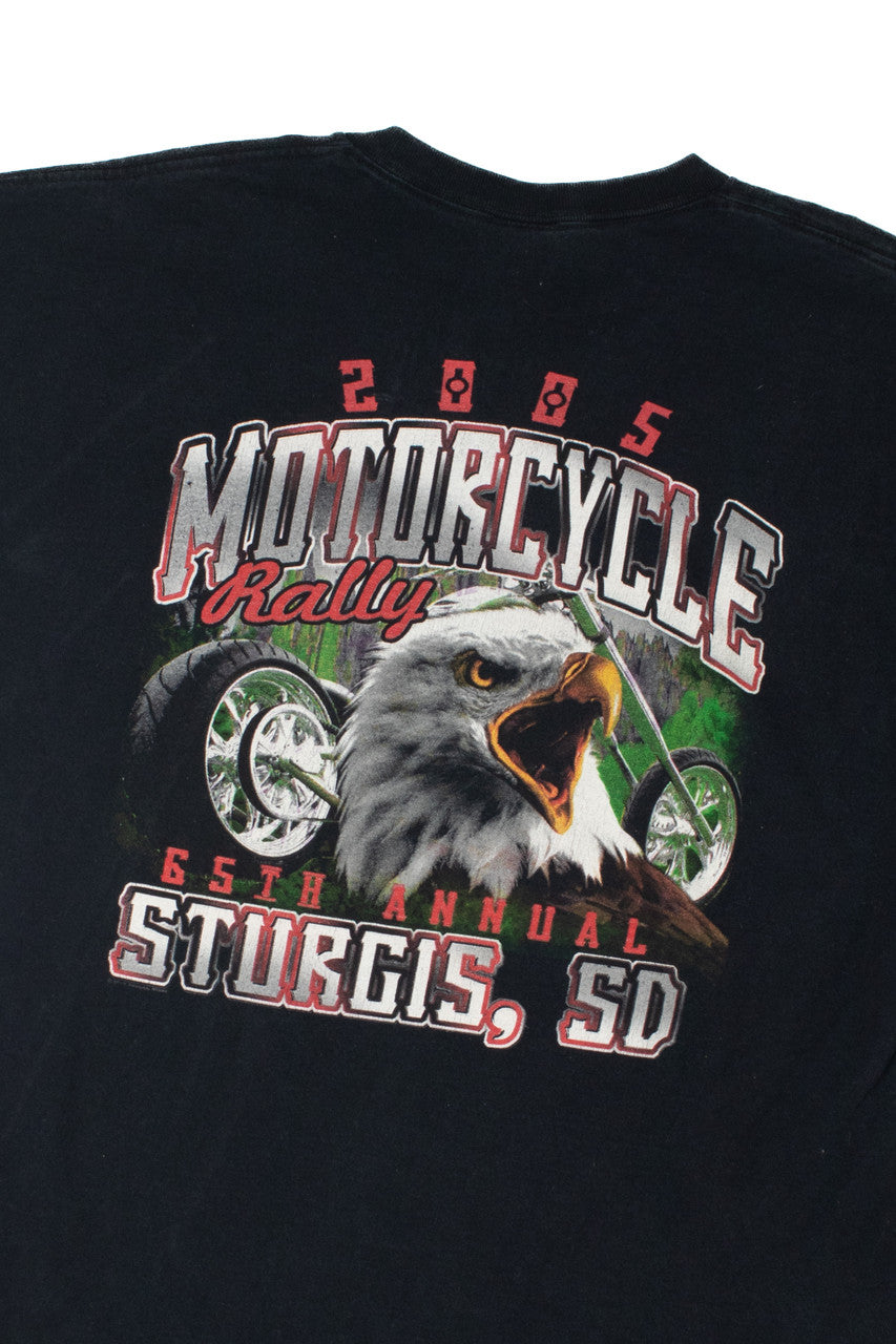 2005 Motorcycle Rally Fruit of the Loom T-Shirt