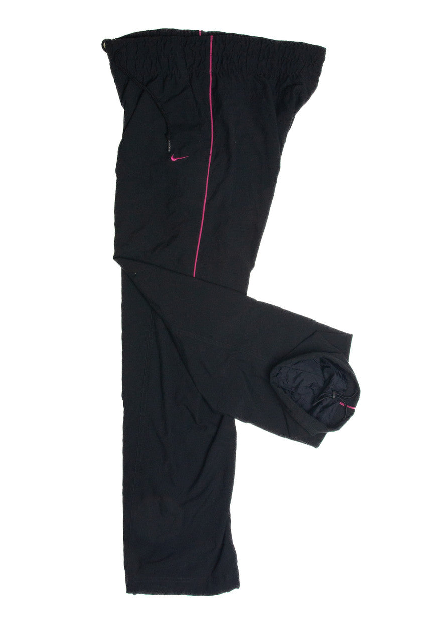 Vintage Nike Black/Pink Track Pants