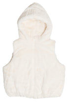 Faux Fur Hooded Vest
