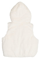 Faux Fur Hooded Vest