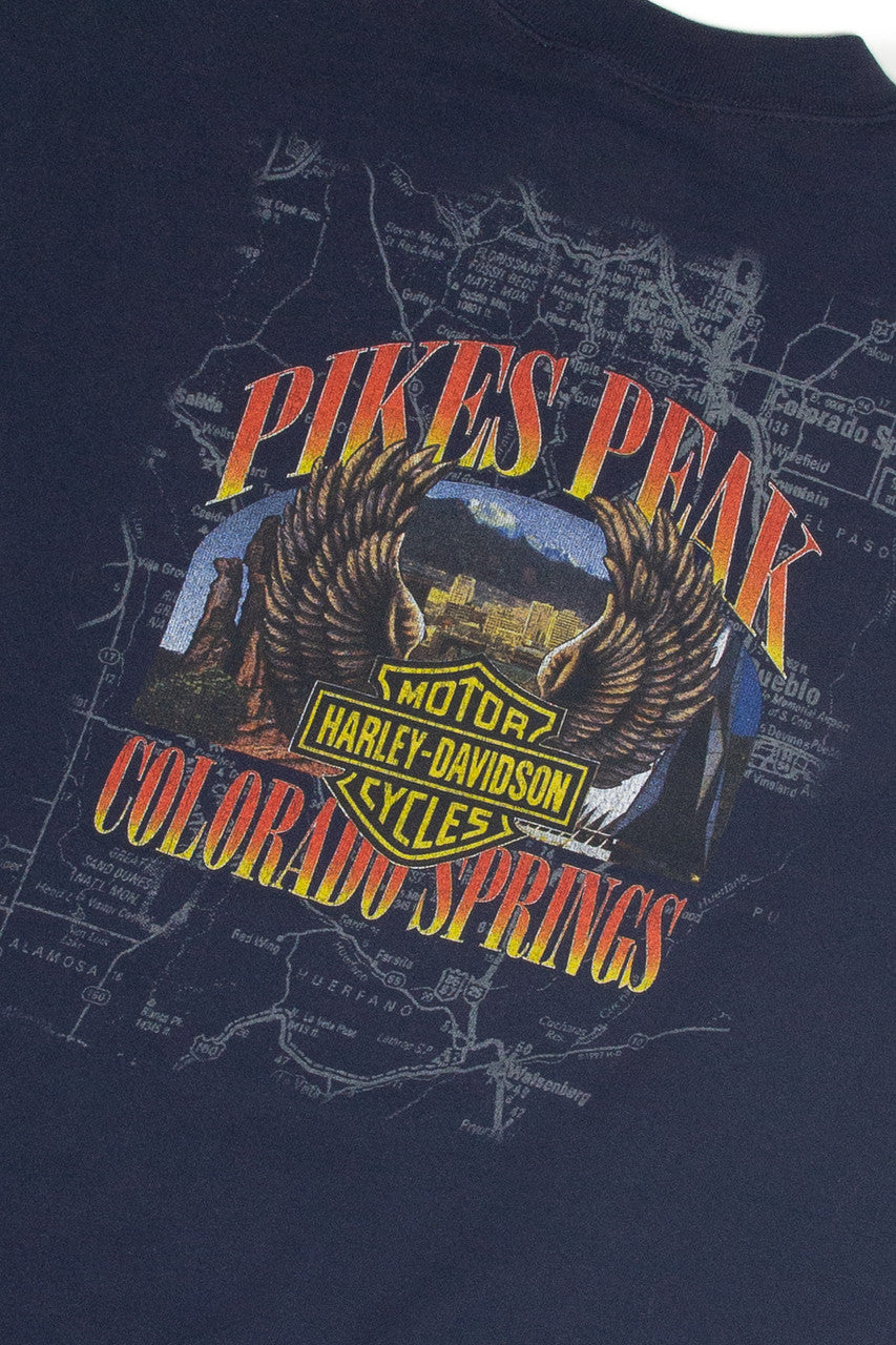 Vintage Harley Davidson Pikes Peak Sweatshirt