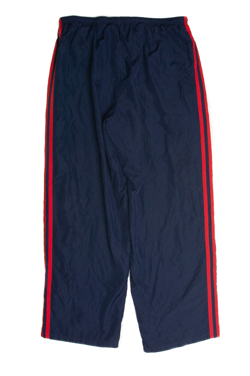Vintage Navy and Red Adidas Track Pants