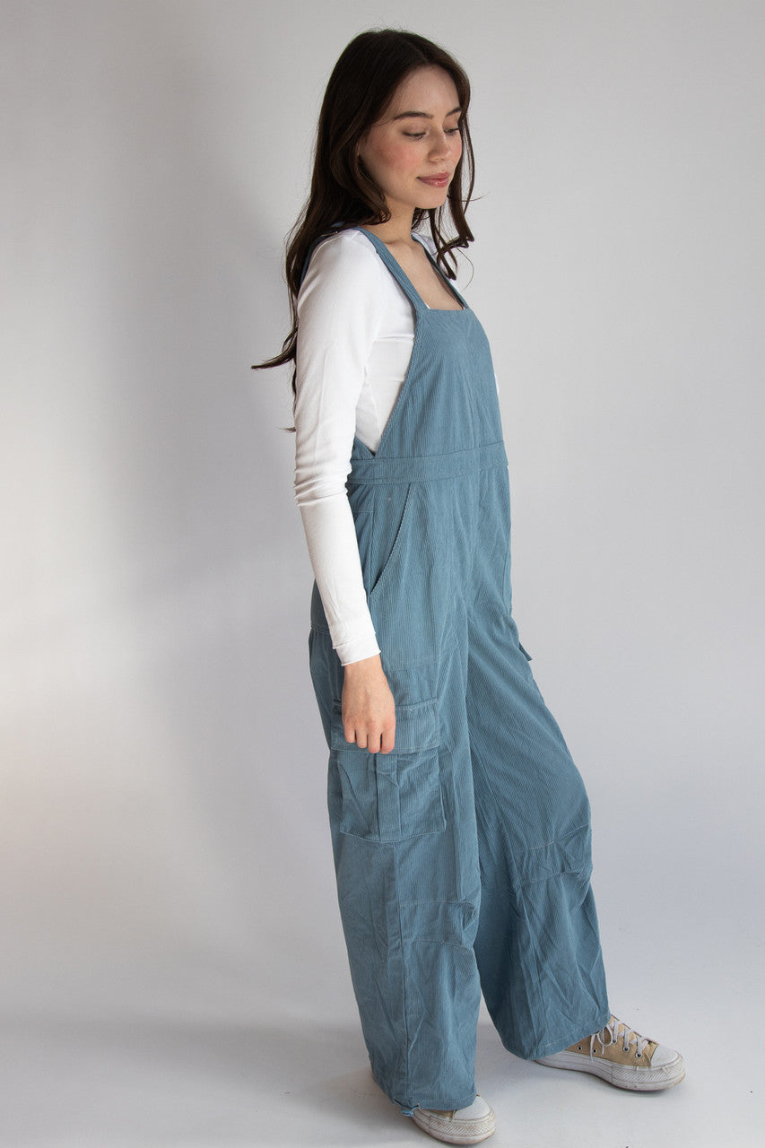 Corduroy Cargo Overalls