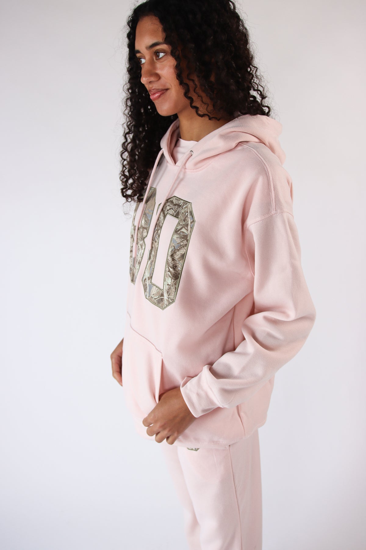 Woodland Print Patch Hoodie