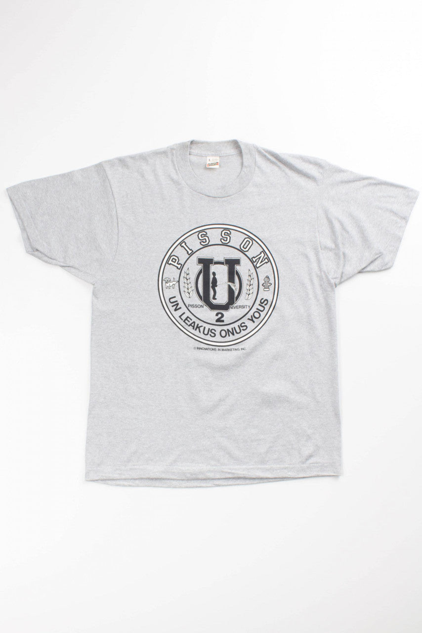 80s DEADSTOCK University Novelty T-Shirt
