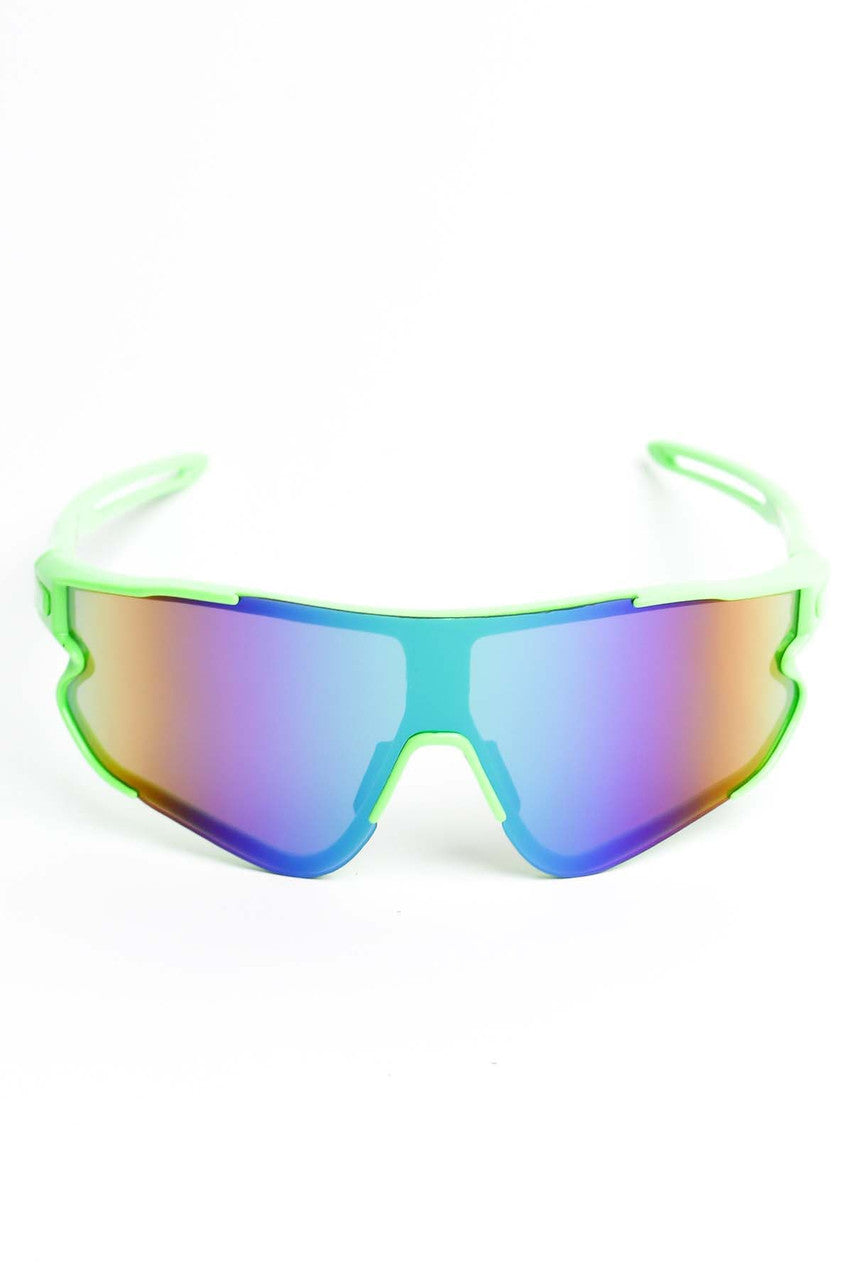 80s Shield Sunglasses