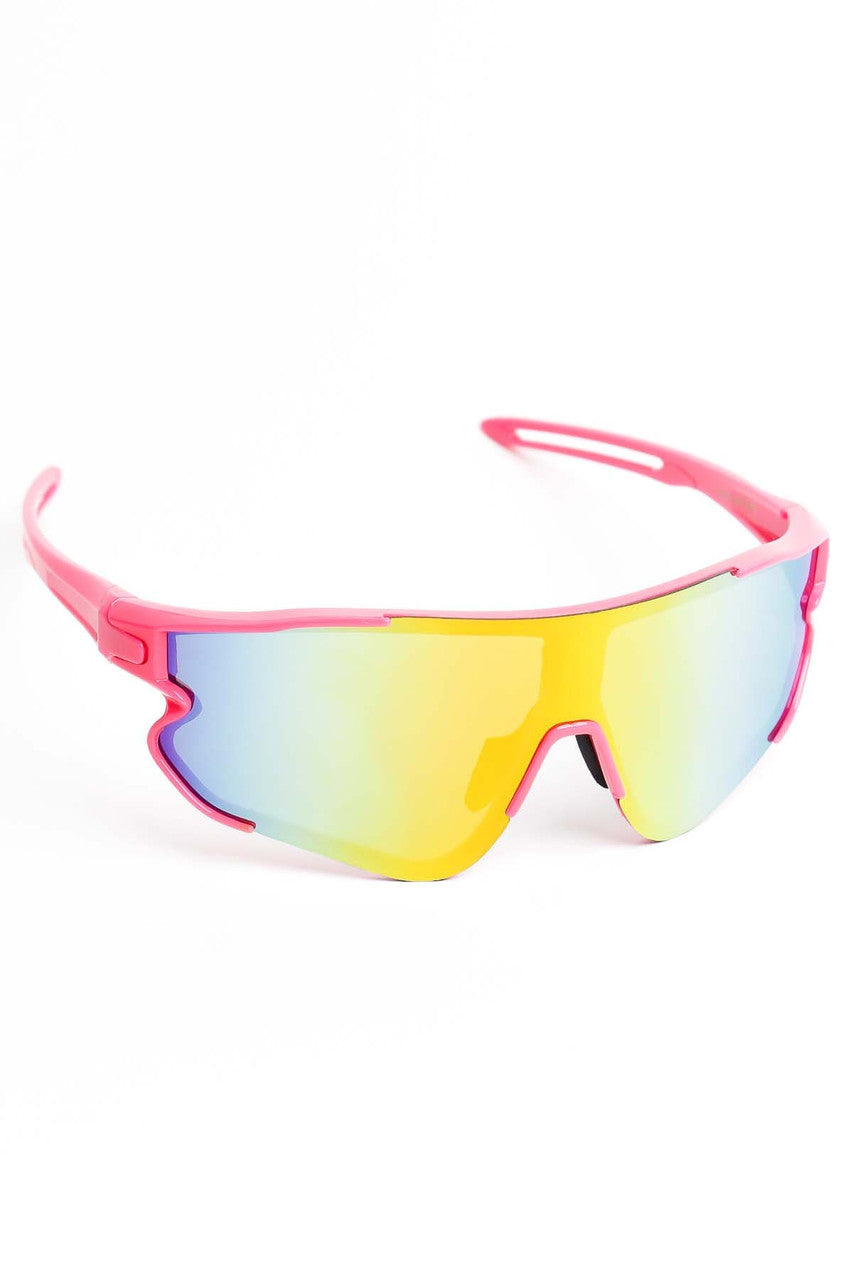 80s Shield Sunglasses