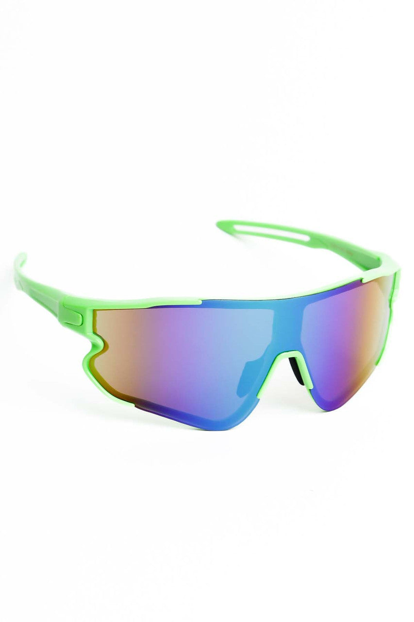 80s Shield Sunglasses