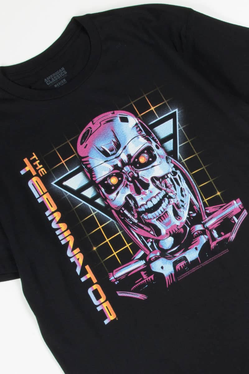 80s Grid The Terminator T-Shirt