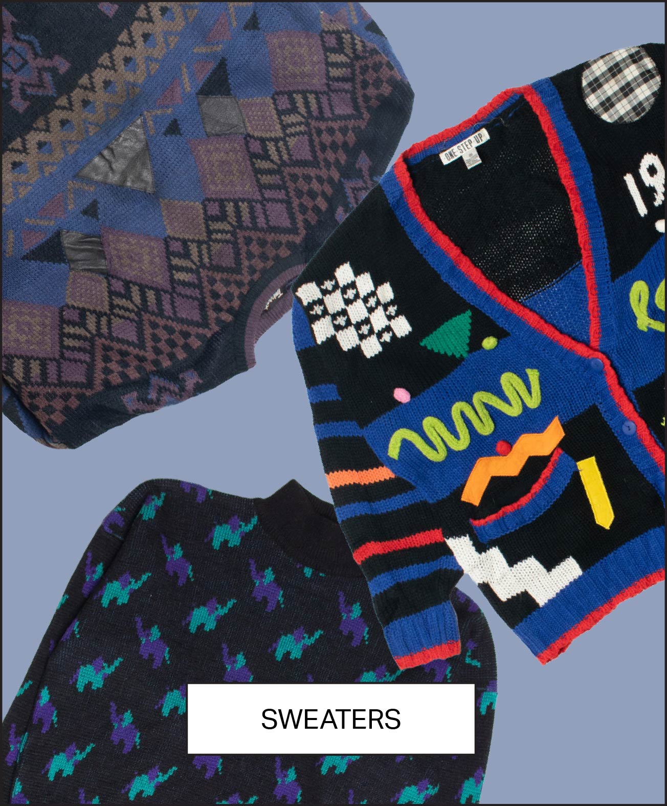 80's vintage sweaters
