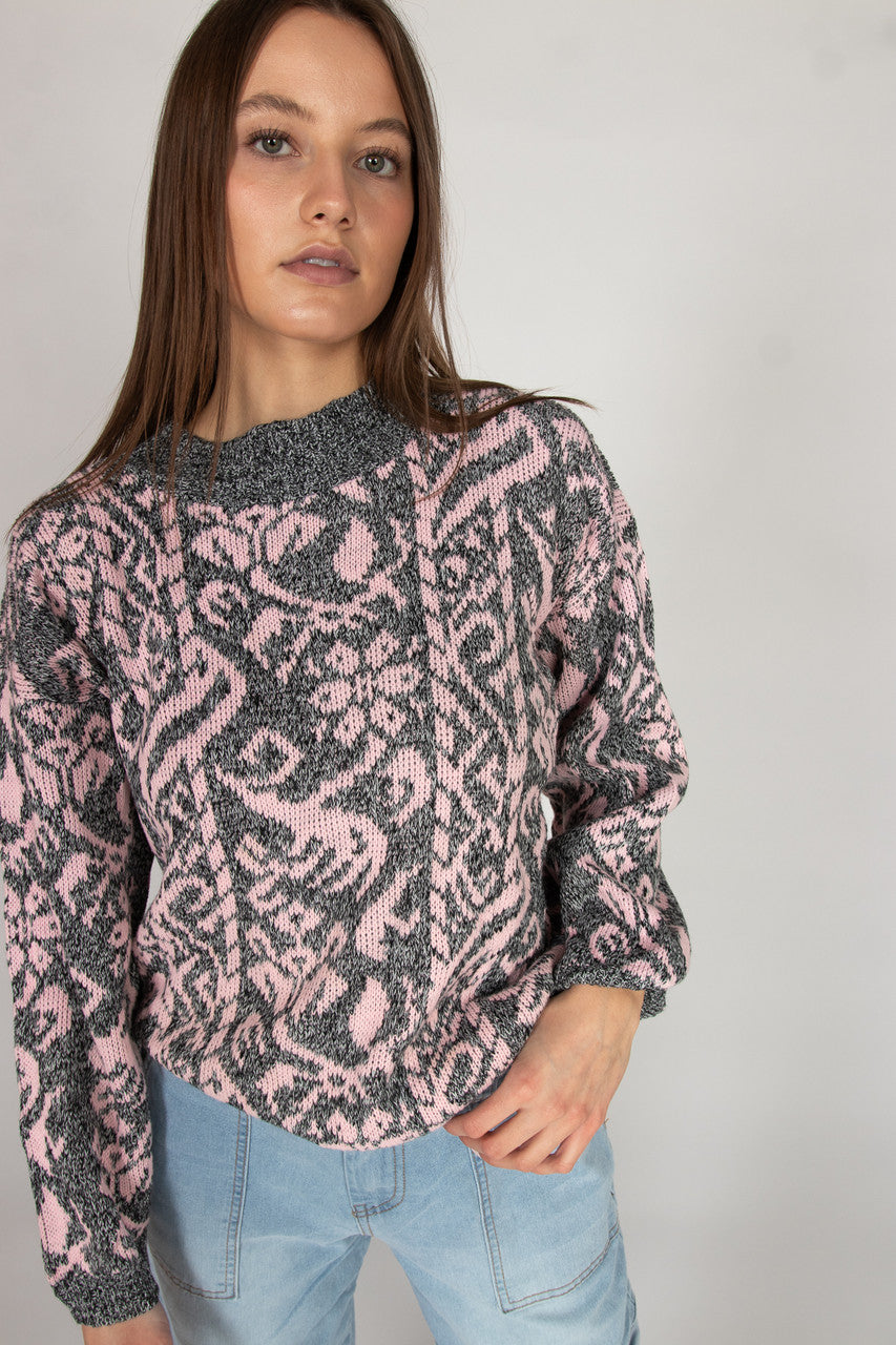 Women's Mystery Vintage 80s Style Sweater
