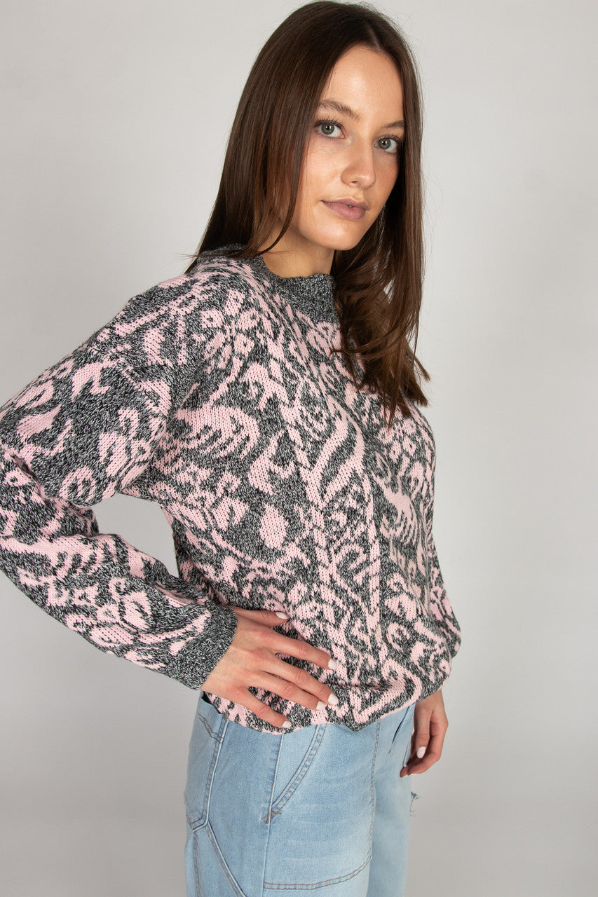 Women's Mystery Vintage 80s Style Sweater