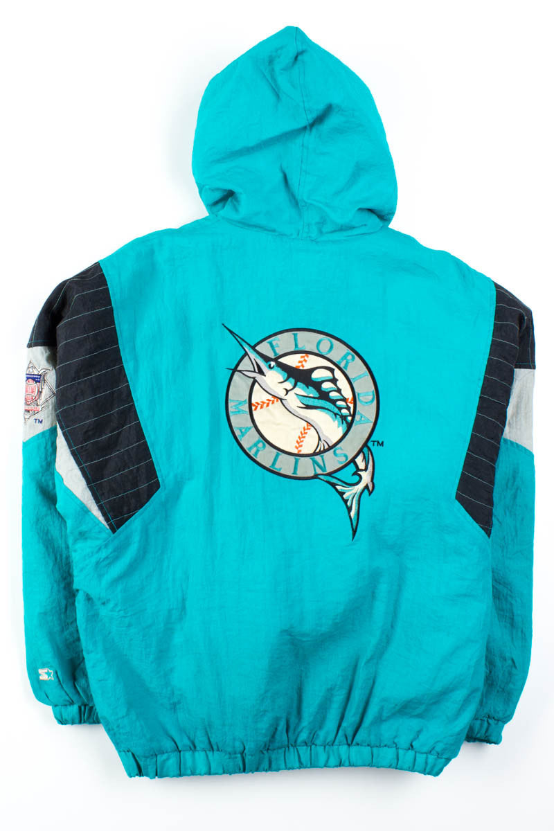 Florida Marlins Pullover Starter Jacket