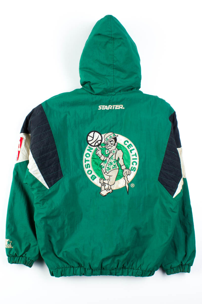 Vintage Boston Celtics Pullover Starter Jacket