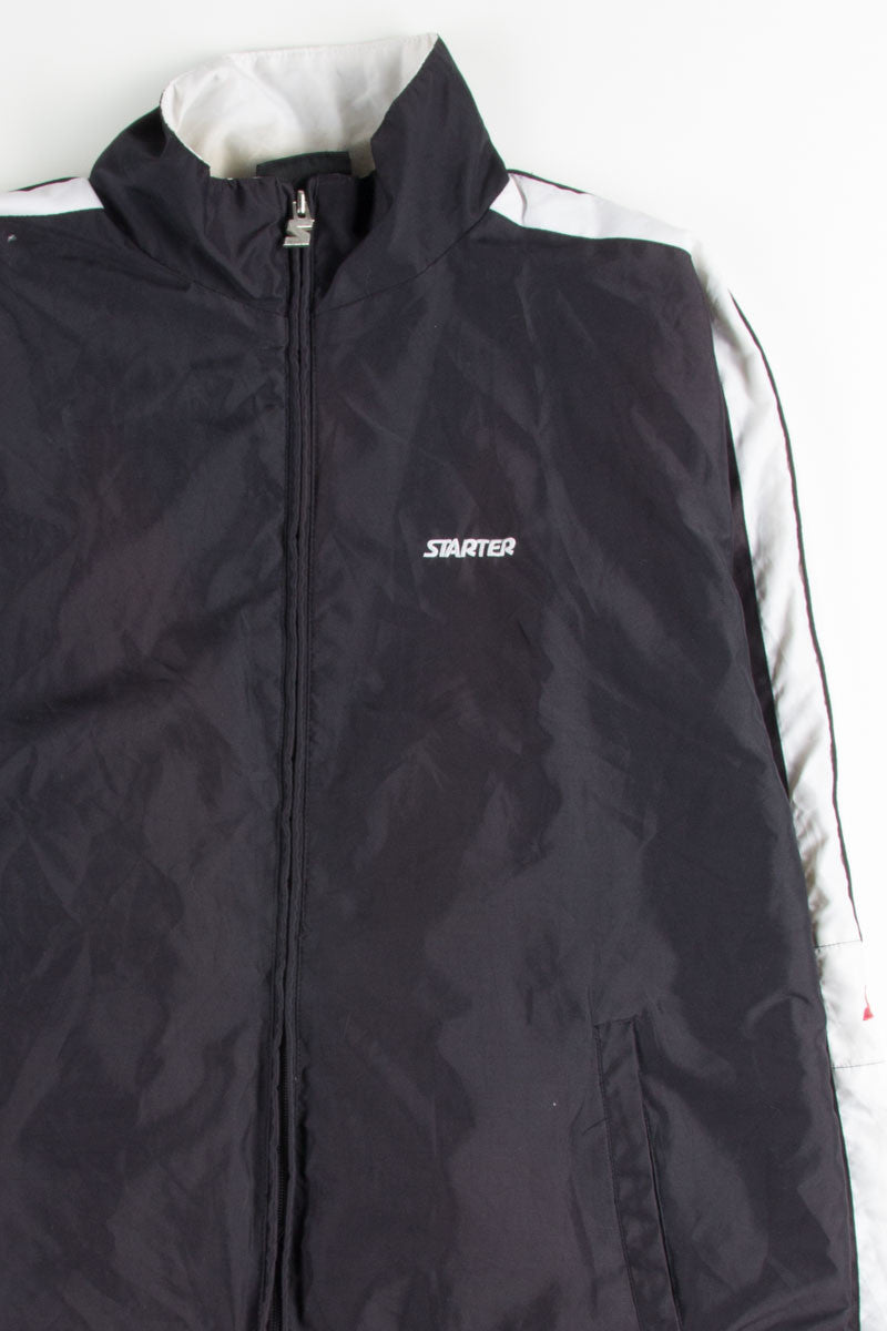 Black 90s Starter Windbreaker 17057