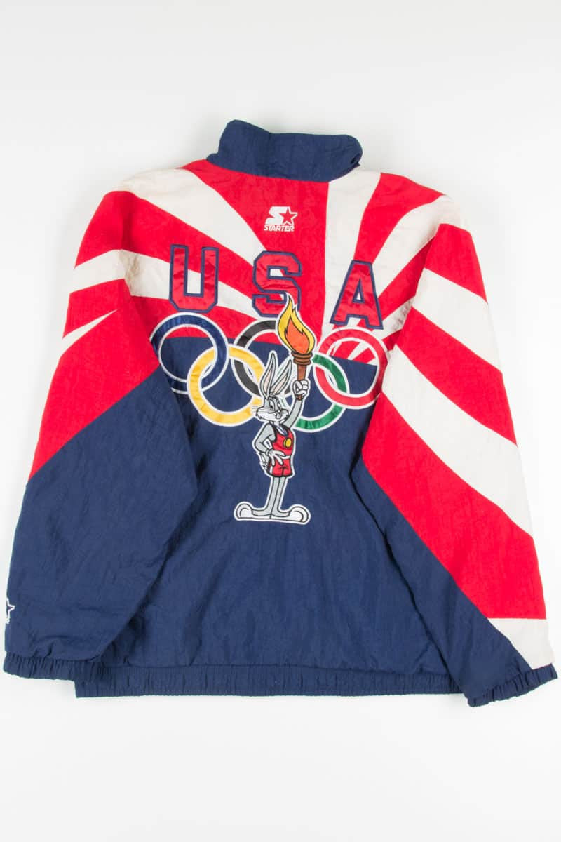 Vintage Buggs Bunny USA Olympic Starter Jacket