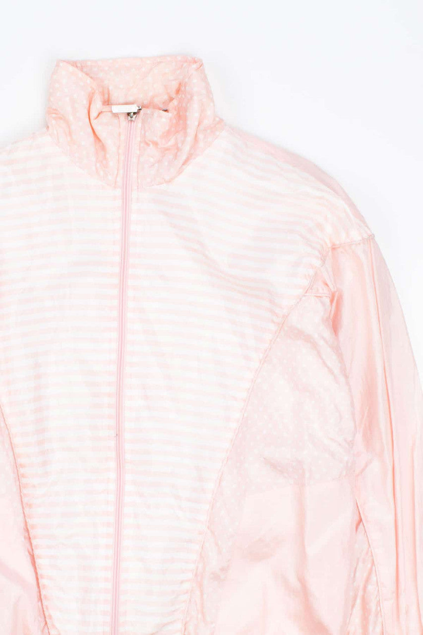Pastel Coral Pink 90s Jacket 18030