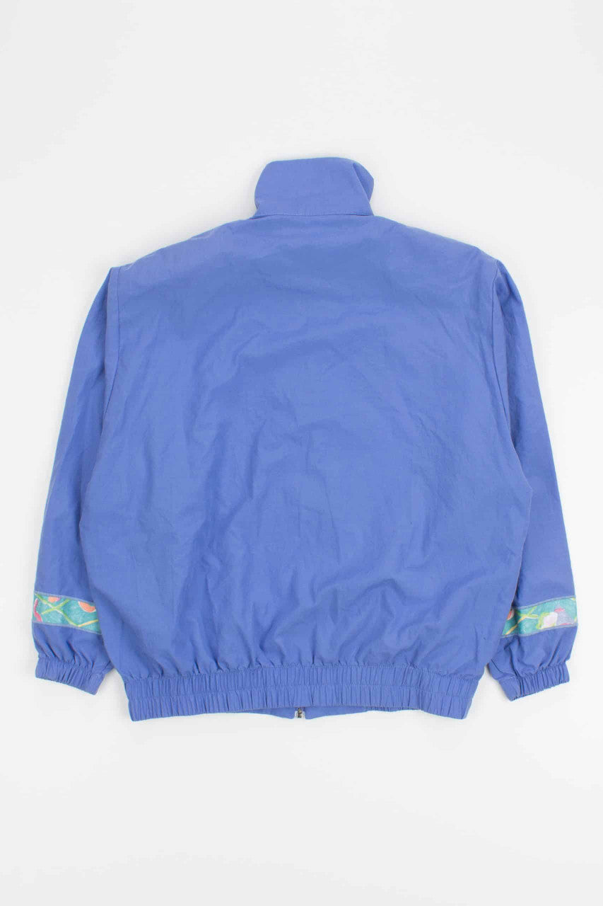 Purple Floral 90s Jacket 18044