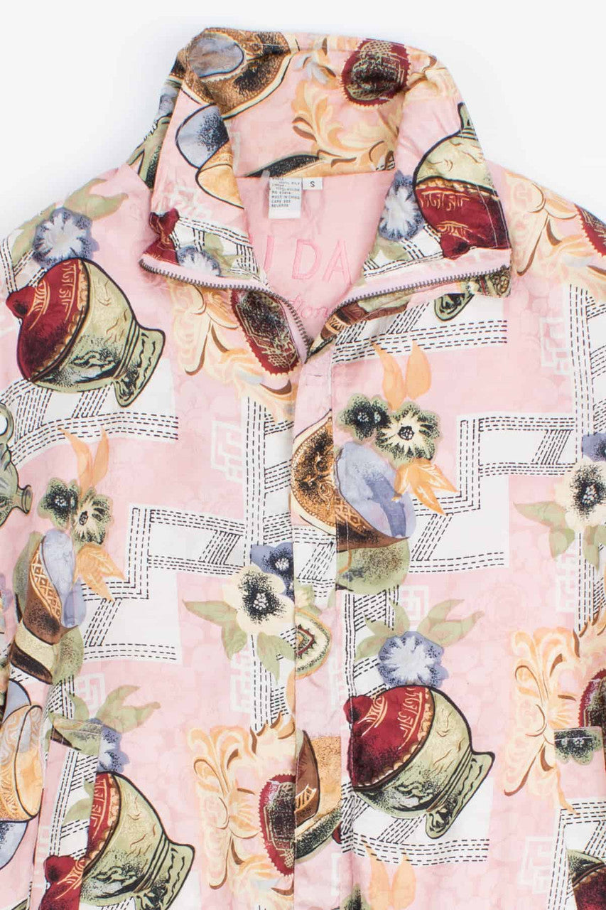 Florals and Tea Vintage Jacket