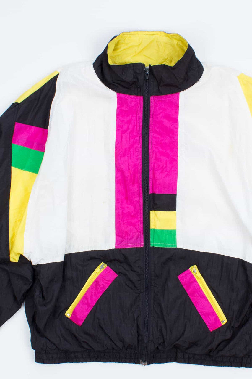 90s Mureli Color Block Windbreaker