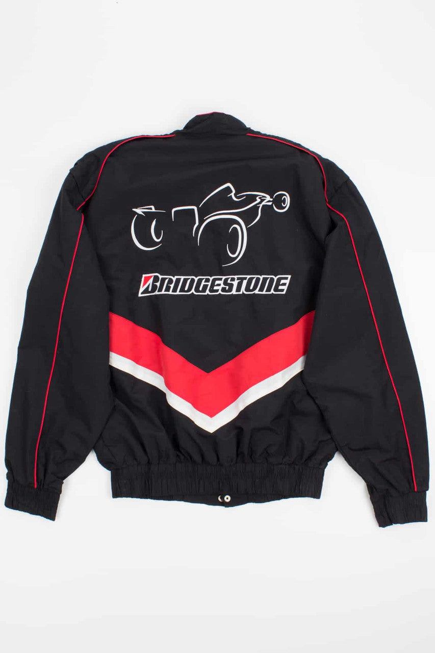 Black and Red Bridgestone Racing Jacket