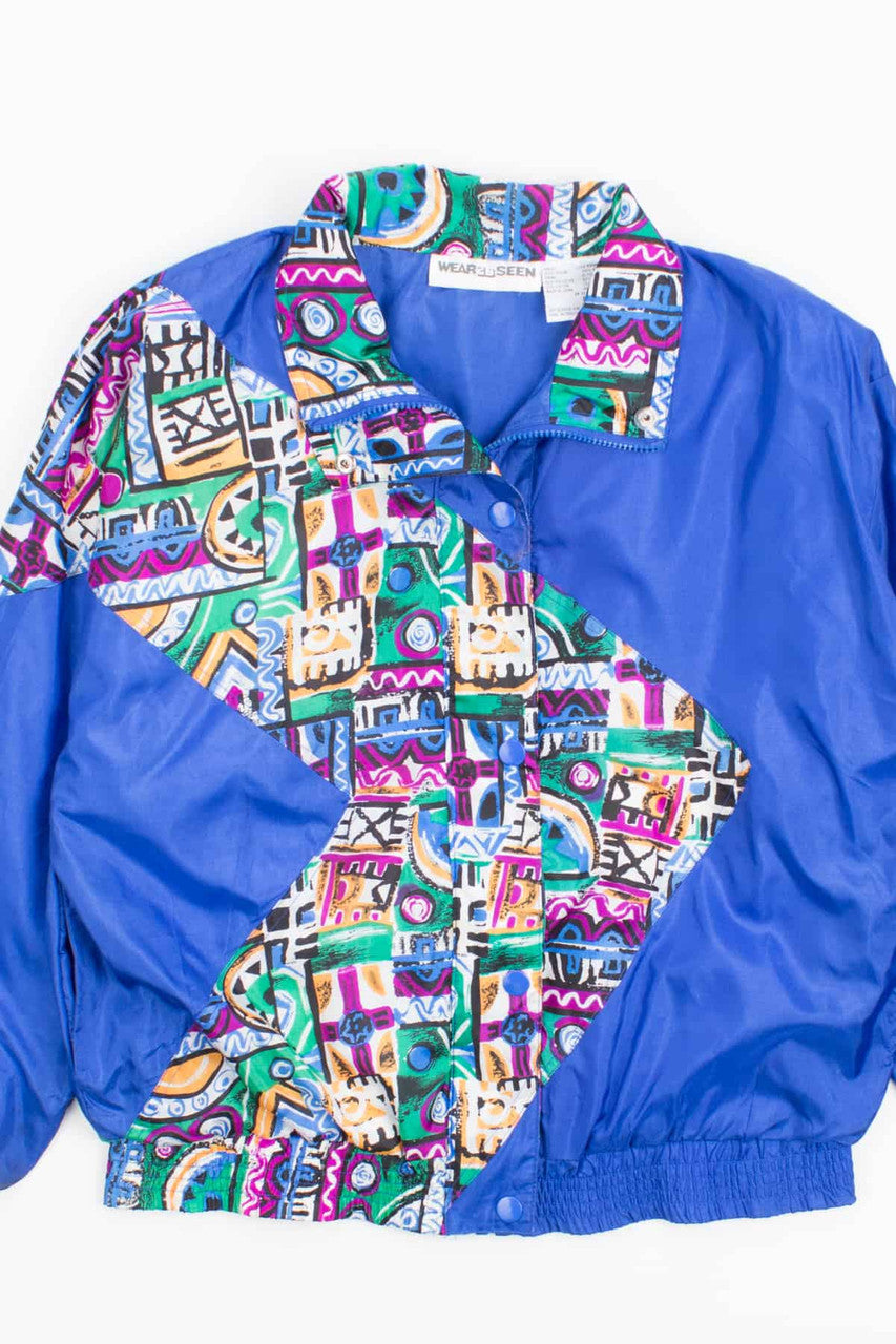Blue 90s Crazy Jacket