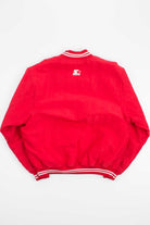 Red Starter Bomber Jacket