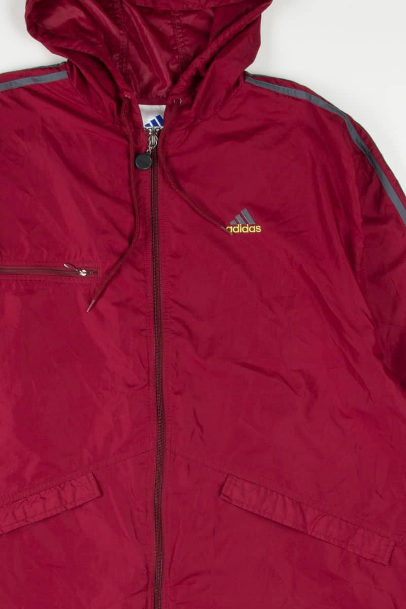 Burgundy Adidas Jacket 18933