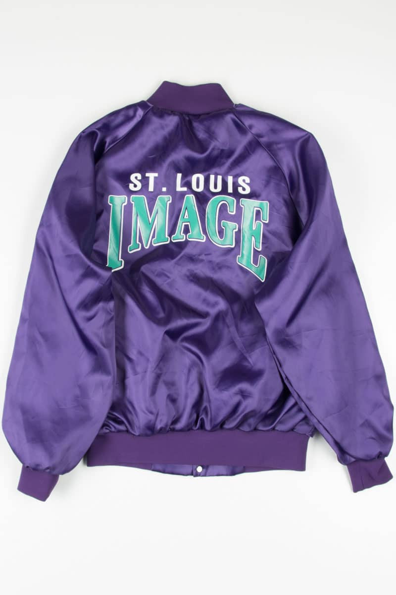Purple St. Louis Image Bomber Jacket 19021