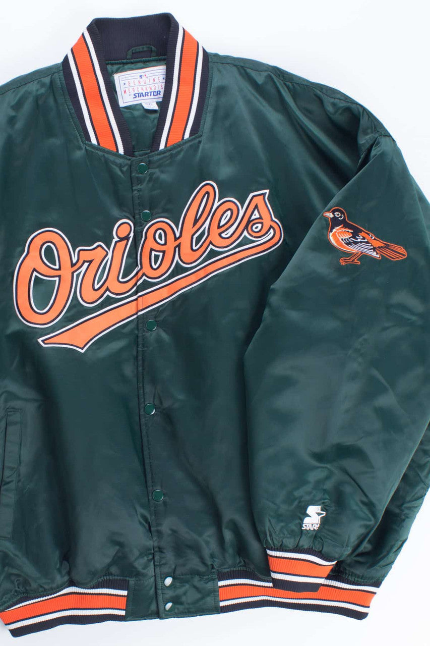 Oversized Orioles Starter Jacket