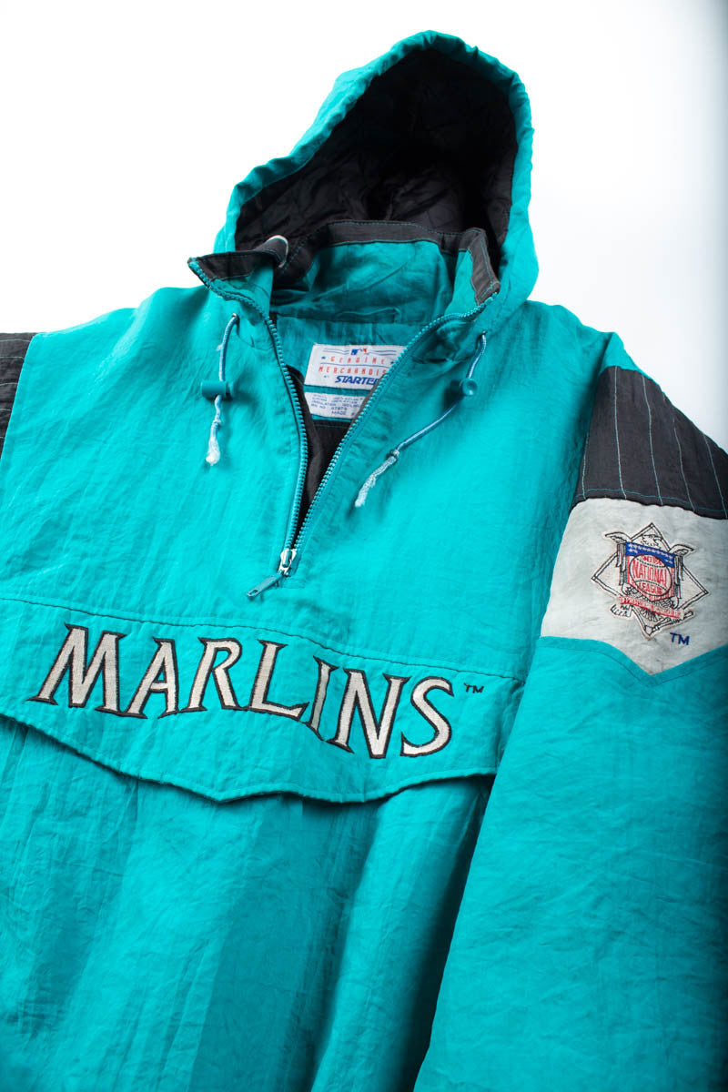 Florida Marlins Pullover Starter Jacket