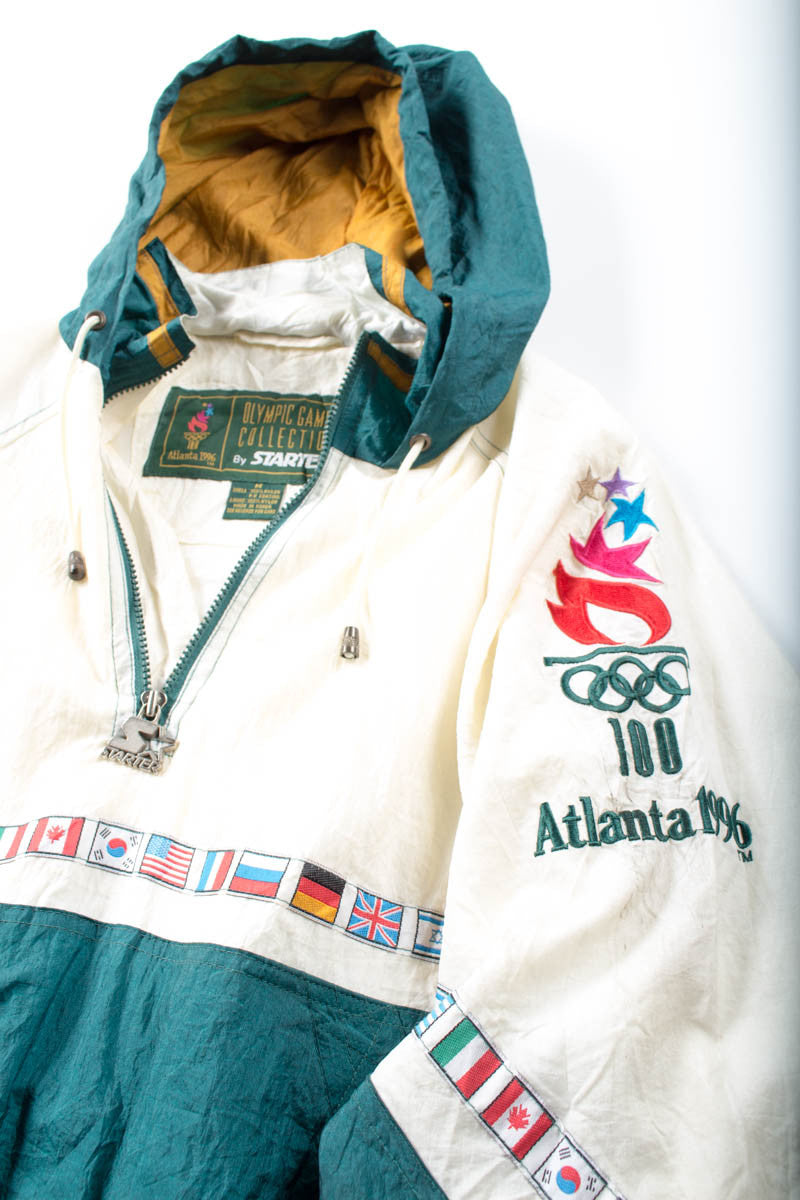 Atlanta Olympics Pullover Starter Jacket 1