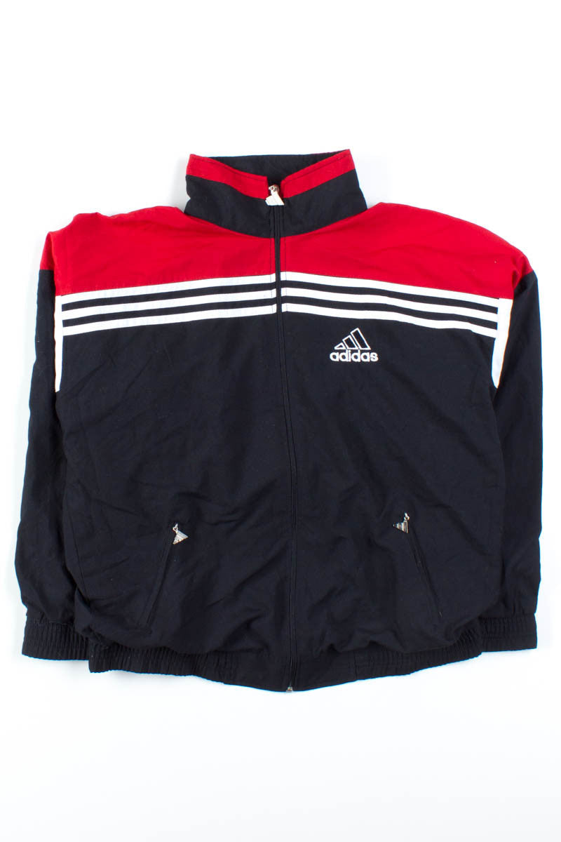 Red & Black Adidas Windbreaker