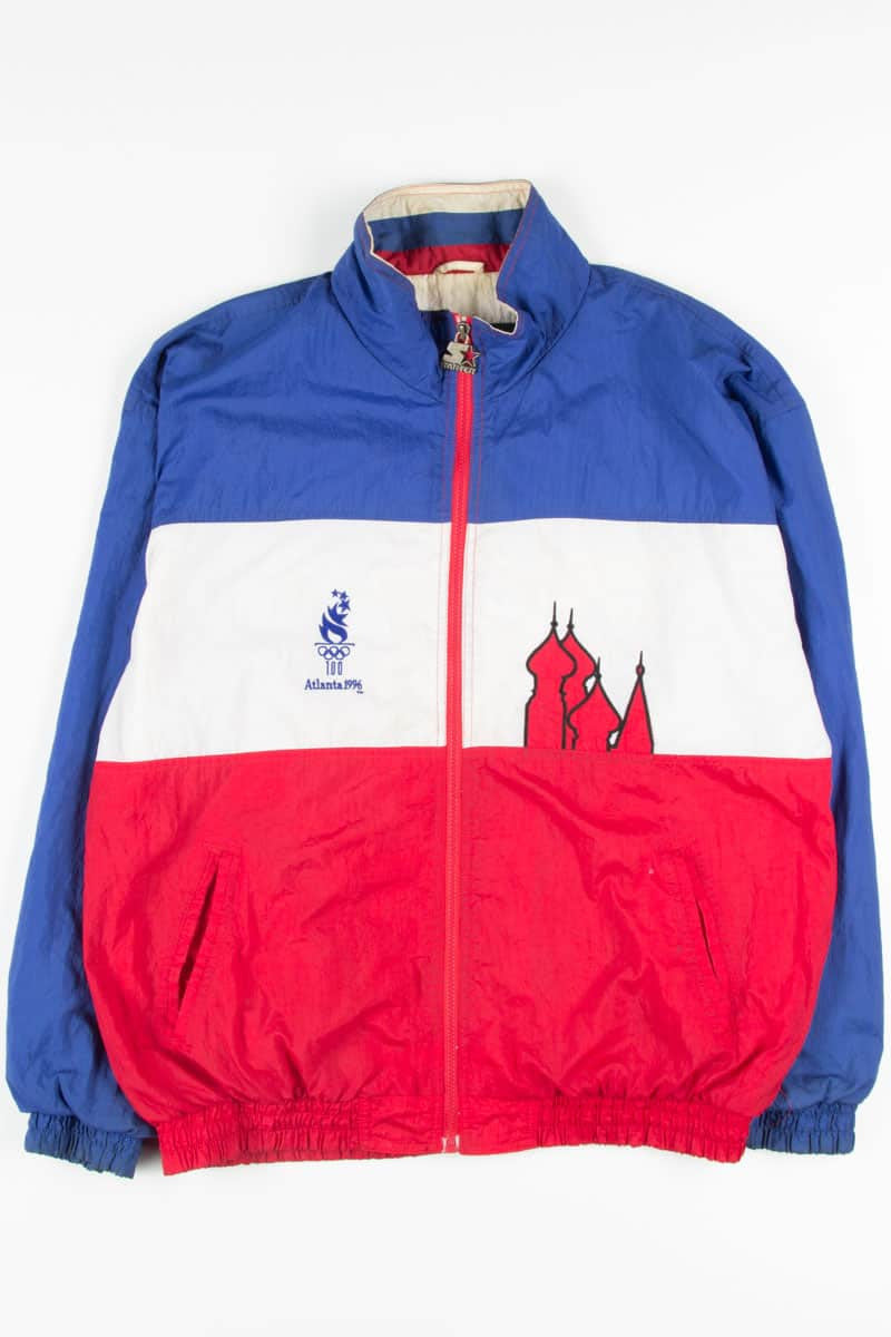 Vintage 1996 Olympic Russian Starter Jacket