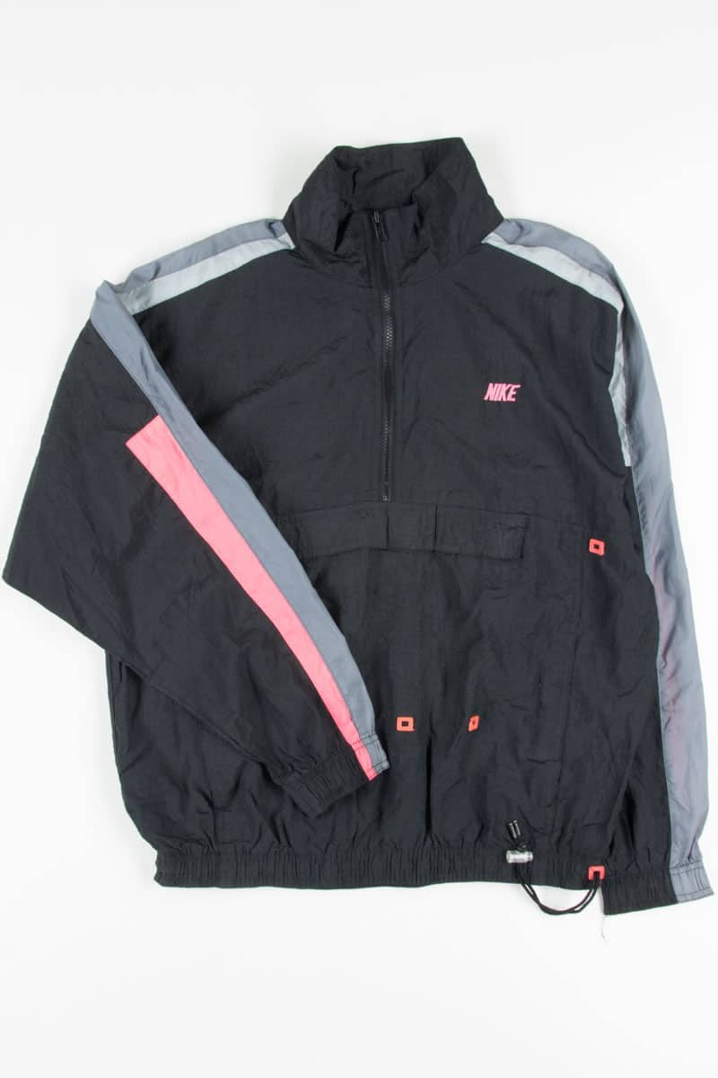 Neon Pink & Black Nike 90s Jacket 17672