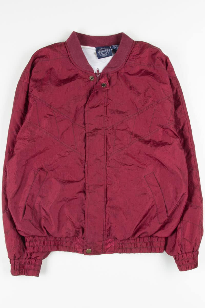 Burgundy Bomber Jacket 17770
